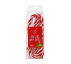 Hang Deco Candy Canes 6 Pack