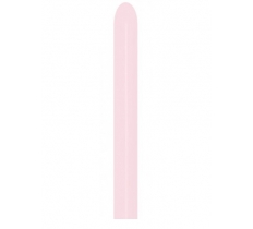 Sempertex 260 Pastel Matte Pink Latex Balloons 50 Pack