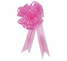 Pink Organza Pull Bow