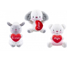 15cm Cute Animal With Heart