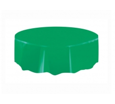 Em Green Round Table Cover 84 In Dia