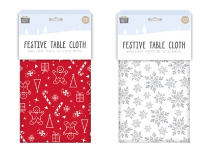 Christmas Wipe-Clean Tablecloth