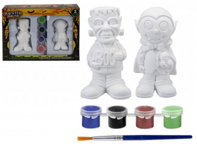 Paint Your Own Halloween Decoration 2 Pack