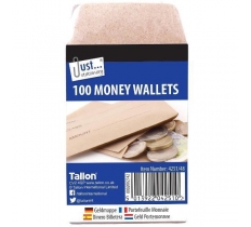 Tallon Money Wallets 70 x 105mm 80 Pack