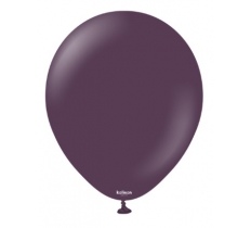 Kalisan 18" Standard Plum Latex Balloon 25pack