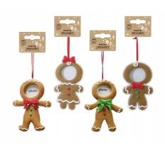 Ornament Gingerbread Man Photo Frame