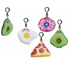 Fidget Pop Plush Food 12cm 4 Assorted