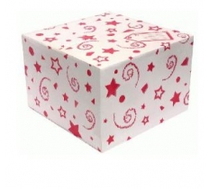 BALLOON BOX RED (370X370X245MM)