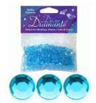 6mm D [[144]]cor Diamante Diamonds 28G Pearl Blue