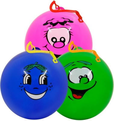 Smiley Face 10" ( 25cm ) Fruit Scented Ball With Keychain