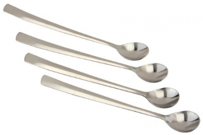 Stainless Steel Soda Spoon Set Of 4