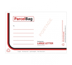 Plastic Parcel Bag A4 240x320mm (Large Letter)