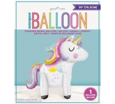 Giant Standing Unicorn Balloon Centerpiece 30"