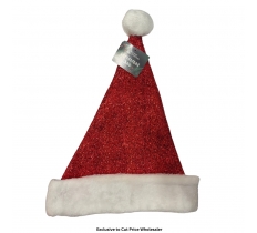 Shiny Santa Hat 30 x 41cm