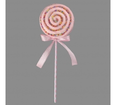 Lolly Stem Pink 15x43cm