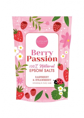 Ely Spa 450g Bath Salts - Raspberry & Strawberry