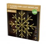 Led Snowflake Silhouette Light Warm White