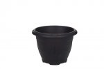 Whitefurze 24cm Black Planter