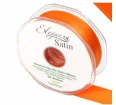 Eleganza Double Faced Satin 25mm X 20M Orange