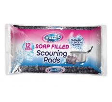 Soap Filled Scourers 12 Pack
