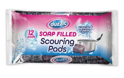 Soap Filled Scourers 12 Pack