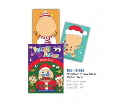 A4 Christmas Funny Faces Book (VAT ZERO)