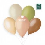 Gemar 13" Latex Balloons Gemar Naturals 50 Pack ( Assorted )