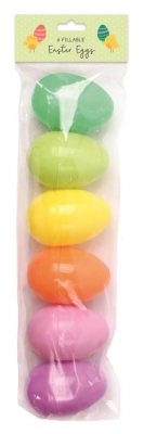 Refillable easter Eggs Pastels