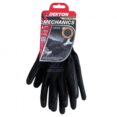 Dekton Size 9/L Mechanics Nitrile Coated Glove