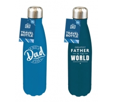 Father's Day Rubberised Travel Bottle 750ml