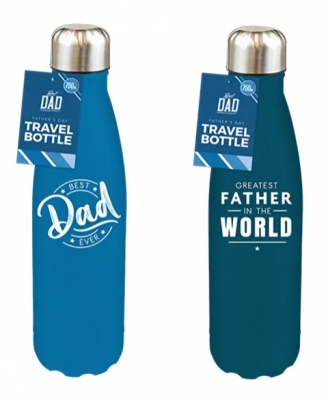 Father's Day Rubberised Travel Bottle 750ml