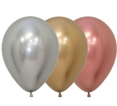Sempertex 5" Reflex Balloons 50 Pack ( Assorted )