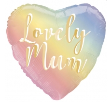 Lovely Mum Ombre Standard Foil Balloons