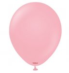 Kalisan 12" Flamingo Pink Standard Pastel Balloons 100 Pack