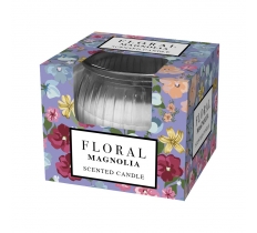 Floral Candle 3oz Mangolia