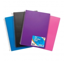 Tiger A4 Polyprop Jumbo Twin Wire Notebook 200 Pages