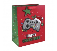 Christmas Happy Gaming Large Bag