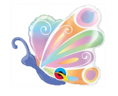 Qualatex 14" Shape Mini Beautiful Butterfly Balloon