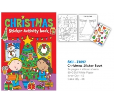 Xmas Sticker Book (ZERO VAT)