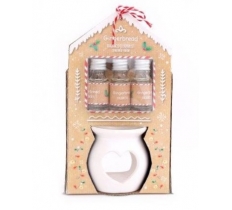 Christmas Gingerbread House Oil Burner Set