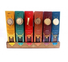 6 Assorted Gold Rose Incense Set Pack Of 30