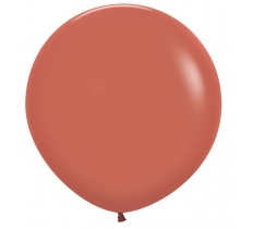 Fashion Colour Terracotta Latex Balloons 24"/60cm 3 Packc