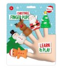 Christmas Finger Puppets 5 Pack