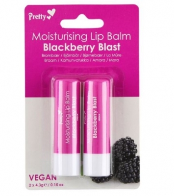 Pretty Moisturising Lip Balm Blackberry Blast