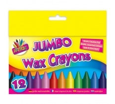 Tallon 12 Jumbo Wax Crayons