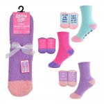 Girl Slogan Novelty Cosy Socks