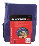 Blackspur 18' ( 5.4M ) X 24' ( 7.2M ) Tarpaulin - Blue