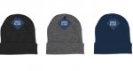 Mens Ribbed Beanie with Tab