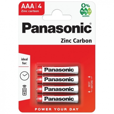 Panasonic AAA Batteries 4 Pack X 12