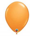 11" Round Qualatex Orange Latex Balloons 100 Pack